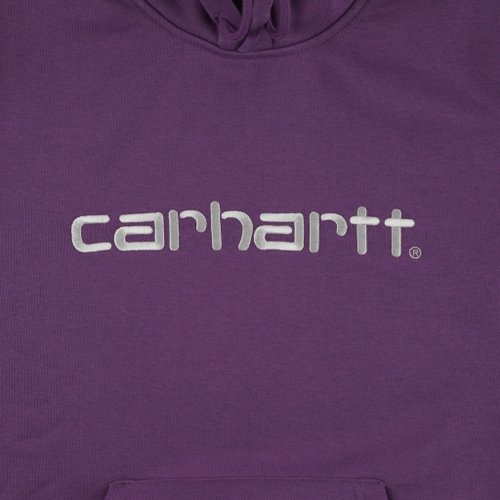 Толстовка мужская Carhartt WIP Hooded Sweatshirt артикул:I029419_violet - купить в магазине Дайс