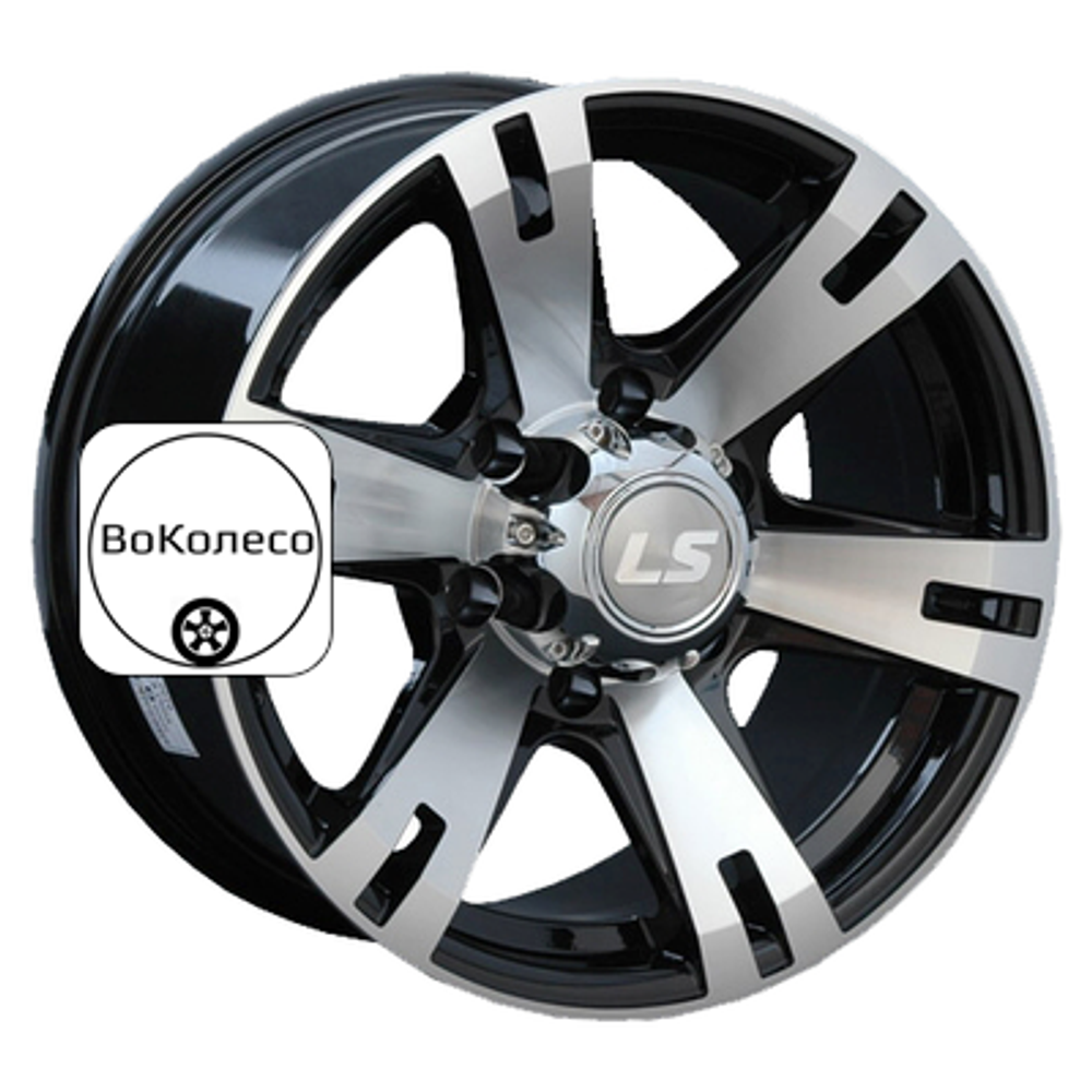 8x17/6x139,7 ET25 D106,1 182 MBF (конус, Колпак+лого) LS