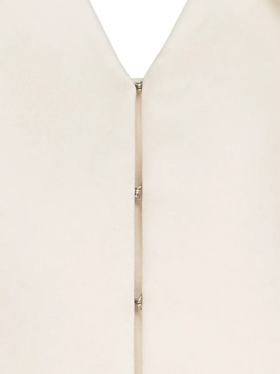 Жилет жемчужный