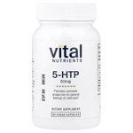 Vital Nutrients, 5-HTP, 50 мг, 60 веганских капсул