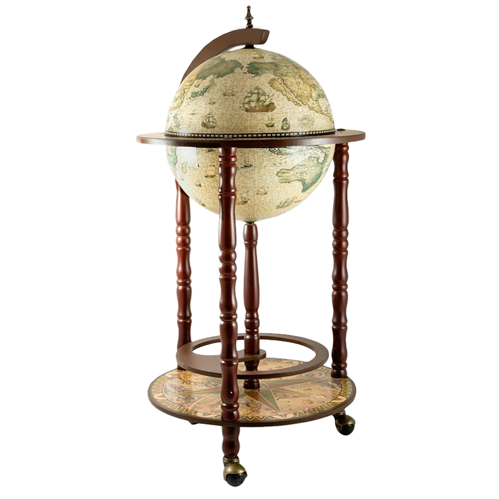 Jufeng Глобус-бар напольный d 33 светлый
