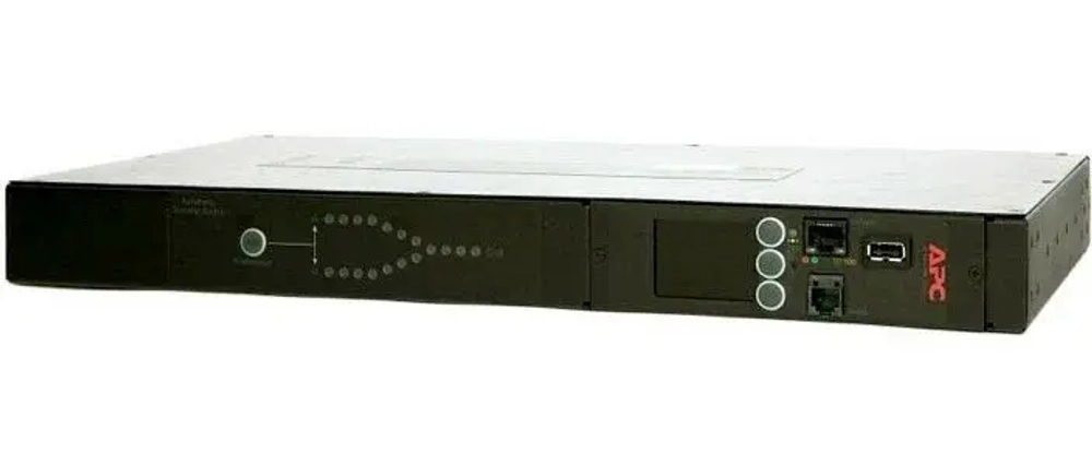 Панель распределения питания APC Rack ATS, 230V, 16A, (2) IEC 309 in, (1) IEC 309 out