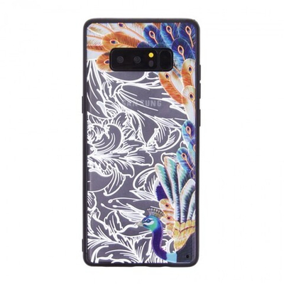 Чехол ТПУ Павлин для Samsung Galaxy Note 8, 010160