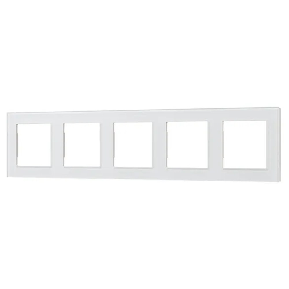 Рамка стеклянная FRM-GLARE-GS-5-WH (Arlight, -) 043805