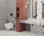 Laparet Terazzo Bianco Матовый Карвинг 60x60