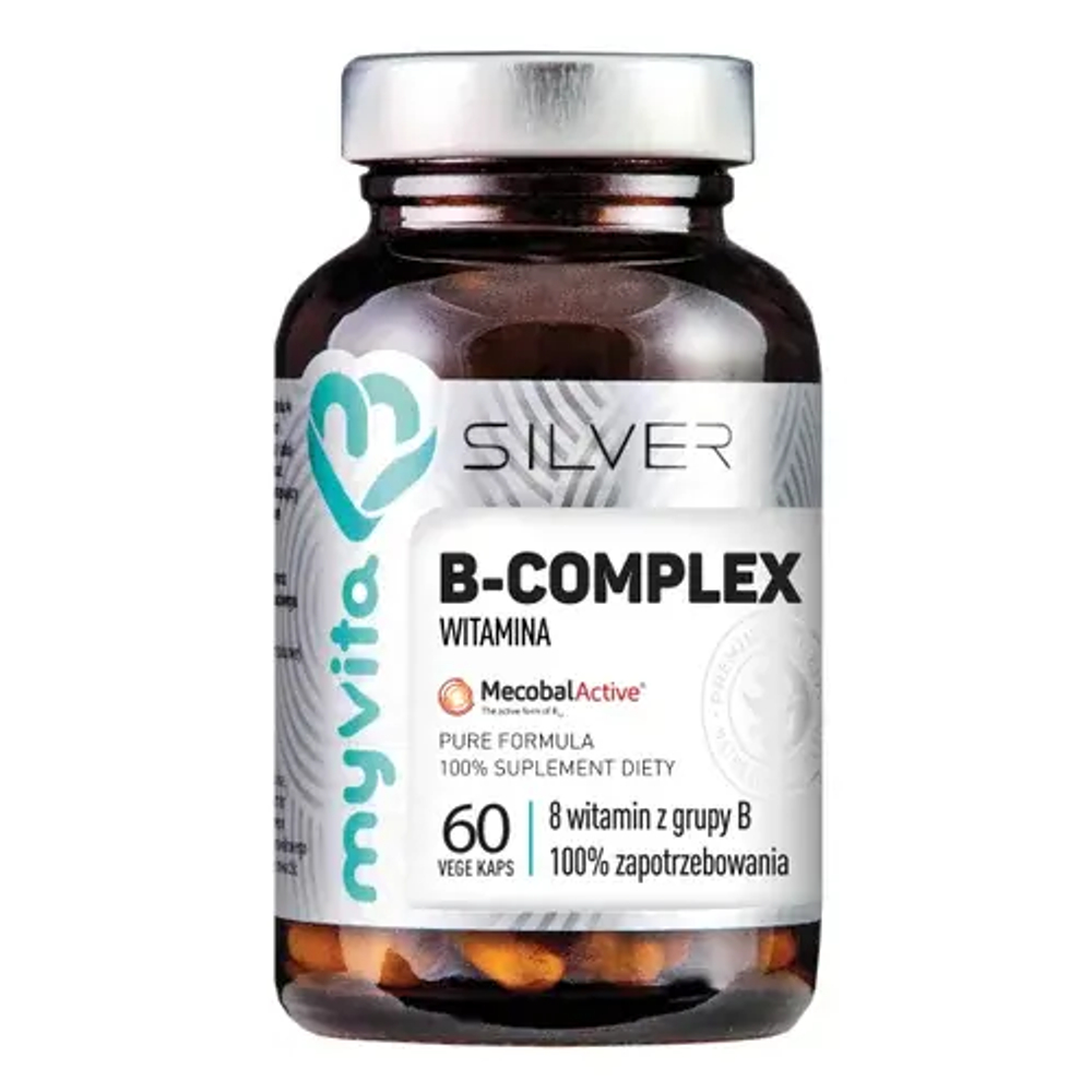 MyVita Silver Витаминный комплекс B 100% - 60 капсул
