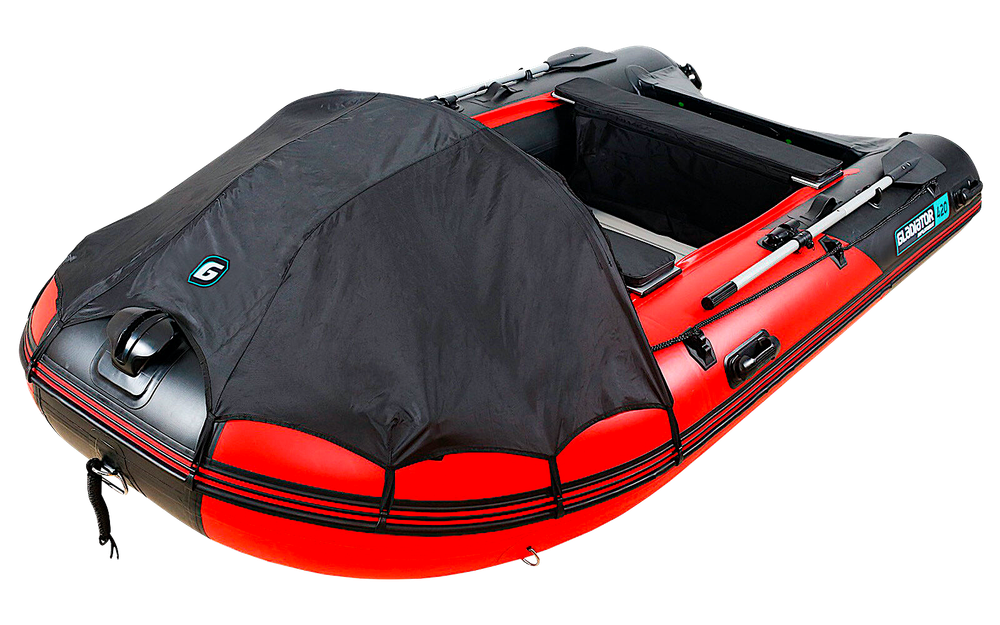 Лодка ПВХ Gladiator Professional D420AL с алюминиевым полом