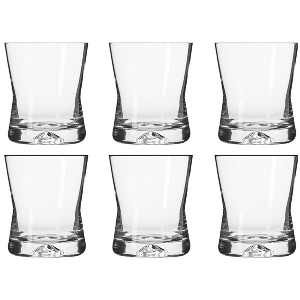 Набор стаканов для виски 6шт 290мл Krosno Икс-Лайн