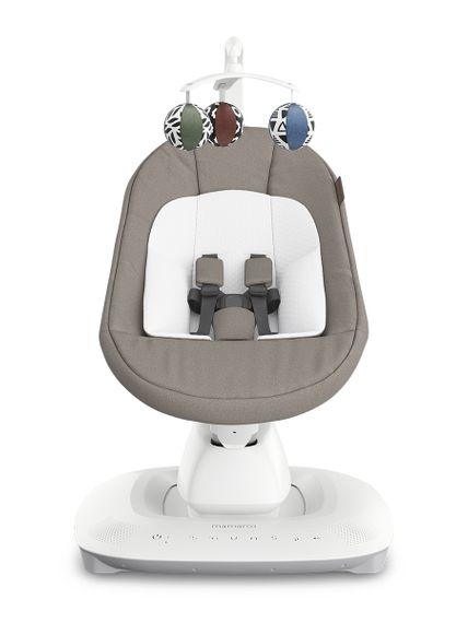 Кресло-качалка UPPAbaby Mamaroo Wells - Dark Taupe Melange