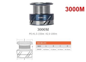 Tsurinoya Merlin 3000M Шпуля