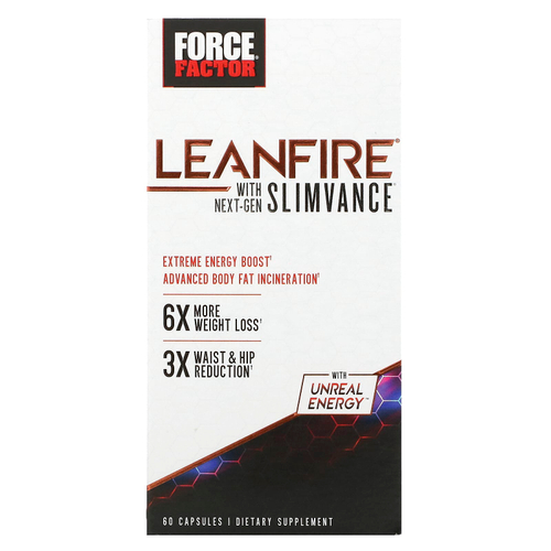 Force Factor, LeanFire® Next-Gen Slimvance, 60 капсул