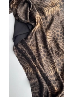 Ткань для шитья шелк c напылением золото металлик 1,5м