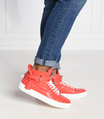 Кожаные кроссовки Buscemi - красный(BCW22703)