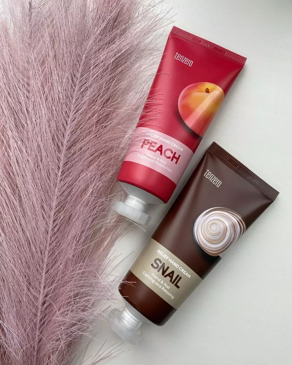 Крем для рук с экстрактом персика TENZERO Relief Hand Cream Peach (100мл)