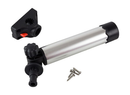 Подставка под удочку черная/серебрянная в комплекте с креплением CFMT101