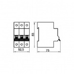 Автоматический выключатель Legrand DX3-E C32 3П 6000/6kA (автомат электрический) 407294