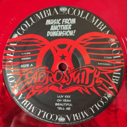 Винтажная виниловая пластинка LP Aerosmith Music From Another Dimension (USA 2012) (Red Vinyl)