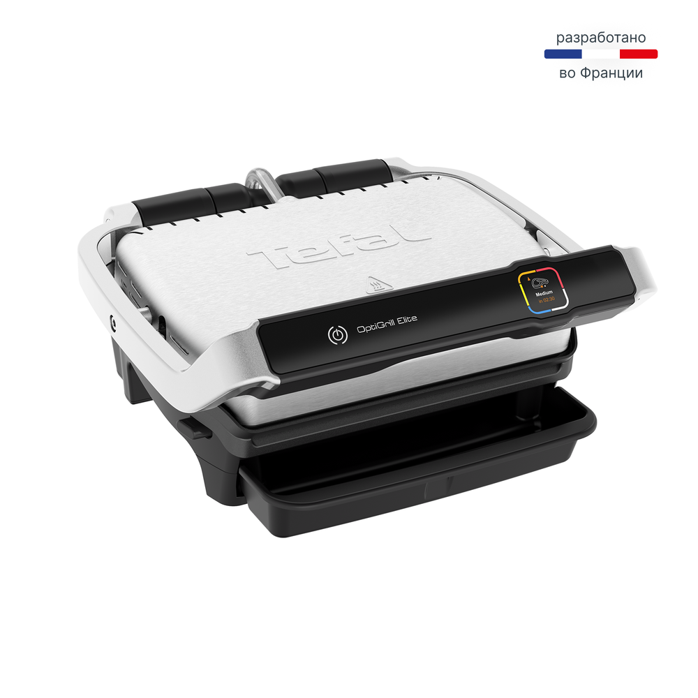Умный электрогриль Tefal Optigrill Elite GC750D30