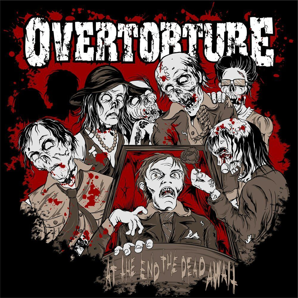 OVERTORTURE - At The End The Dead Await, музыкальный диск, death metal