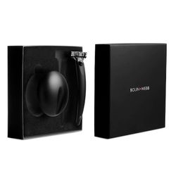 Подарочный набор Bolin Webb R1, бритва R1 черная матовая, подставка R1 черная (BW-R1-SET-STD-MATTE) 3