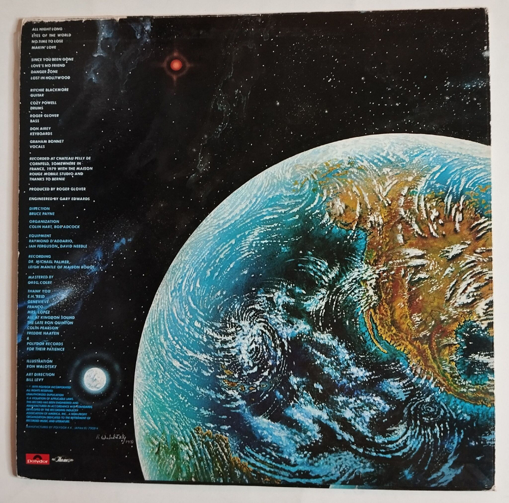 Винтажная виниловая пластинка LP Rainbow Down To Earth (Japan 1979) (No Obi) (EX)