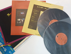 Винтажная виниловая пластинка LP Rainbow On Stage 2LP (Japan 1977)