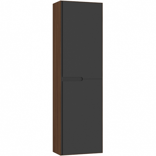 Шкаф пенал Orka Craft 40 3000319 подвесной Орех Антрацит