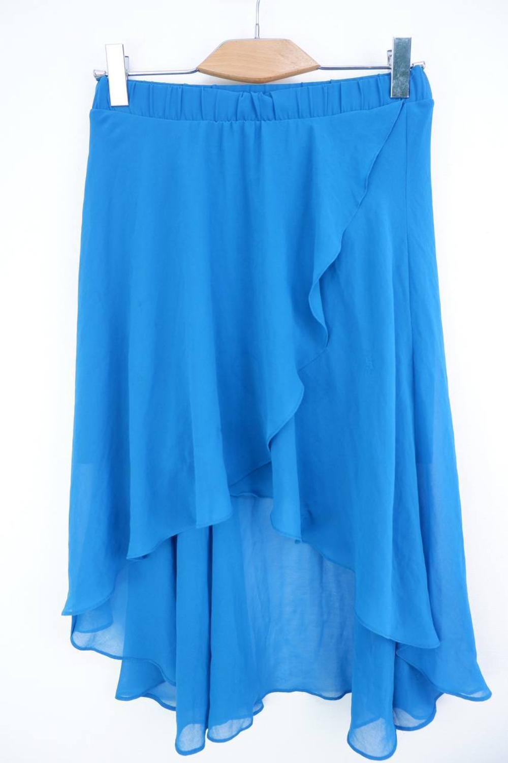 Юбка bebe ассиметричная, в насыщенном оттенке 42 размер