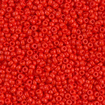 Miyuki Seed Beads 11/0 Opaque Red SB0407