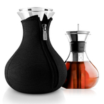 Чайник заварочный tea maker в неопреновом текстурном чехле, 1 л, черный