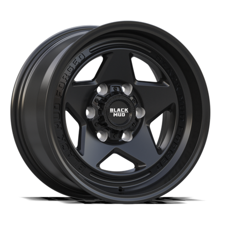 Диск колёсный кованый MF550 R18 8,5 Matte black BLACK MUD