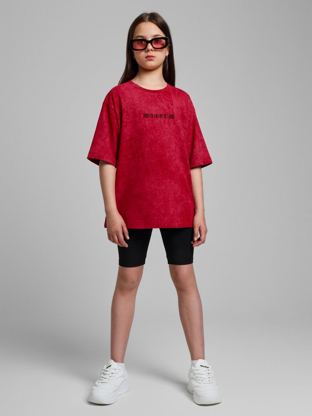 Фуфайка (футболка) для девочки Сидней-1 Виотекс БОРДОВЫЙ