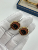 Комплект из запонок и зажима для галстука «Слон» Wedgwood