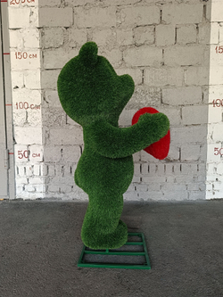 Мишка с сердцем маленький