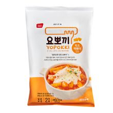 Рисовые палочки Токпокки Yopokki с сыром, 240 г