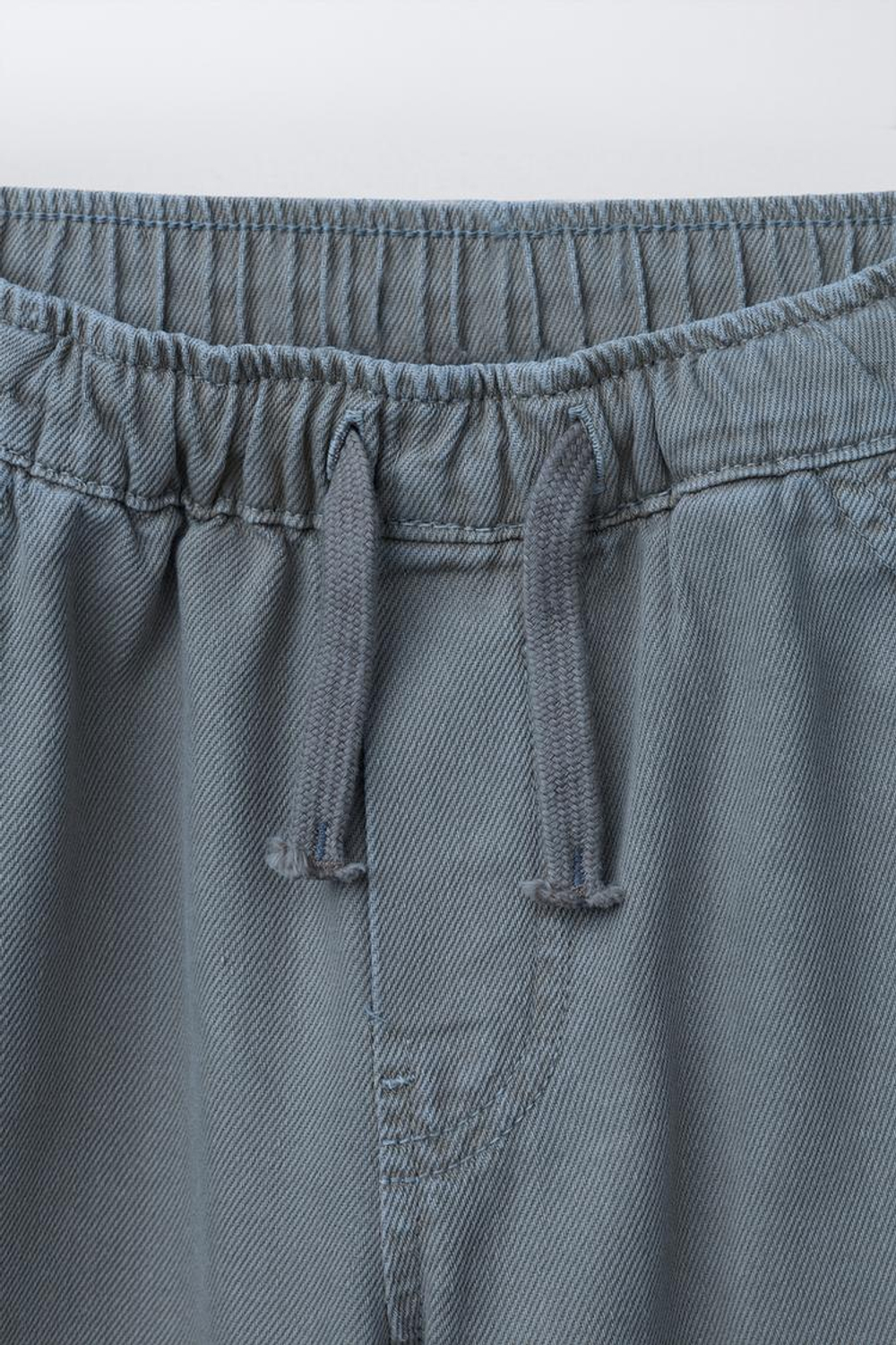 ZARA БРЮКИ СВОБОДНОГО КРОЯ С КАРМАНАМИ, АНТРАЦИТОВО-СЕРЫЙ