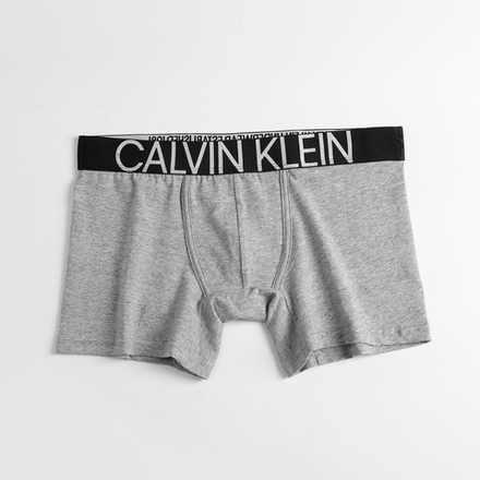 Мужские трусы боксеры серые Calvin Klein Statement 1981