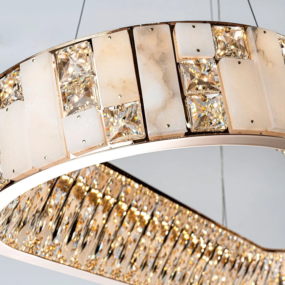 Подвесная люстра Modelux ML.6988.1000P GD