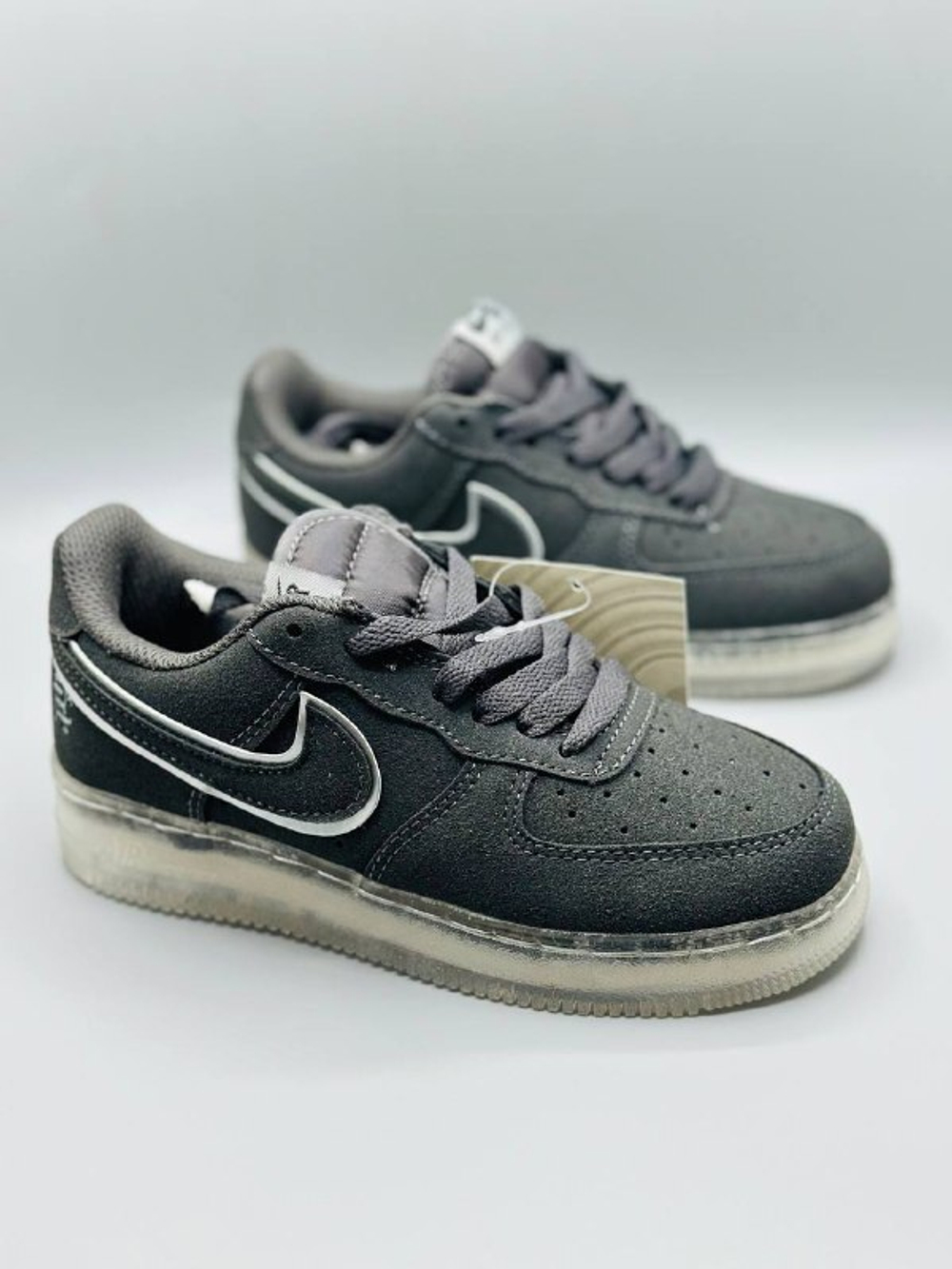 Детские кожаные кроссовки Nike Air Force 1