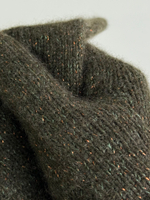 Пряжа Mongolia Cashmere 26/2 (100% кашемир) 1300 м/100 гр, хаки меланж