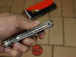 Нож Spyderco Paramilitary 2 FRAG (Титан) C81TI2 FRAG