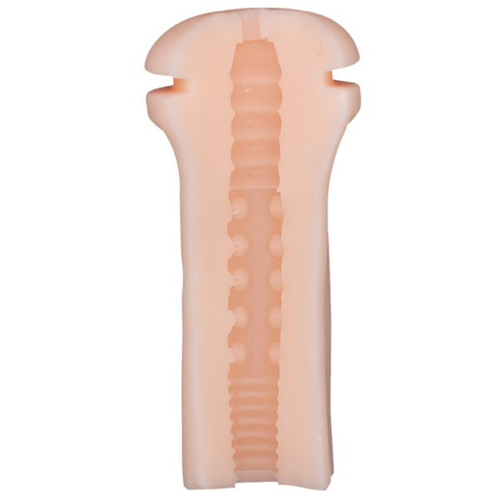 Телесный мастурбатор-вагина в тубе Bella (Цвет: телесный)