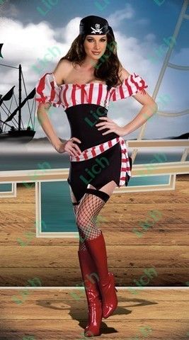 Костюм пиратки Ships Ahoy