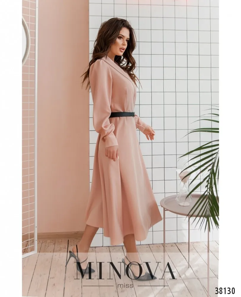 Платье 3135-пудра Minova