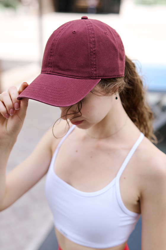 КЕПКА HW (бордовый)