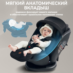 Автокресло (0-36) Sweet Baby Suburban 360 Isofix Black
