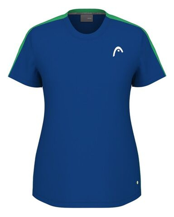 Женская футболка футболка Head TieBreak T-Shirt - королевский синий