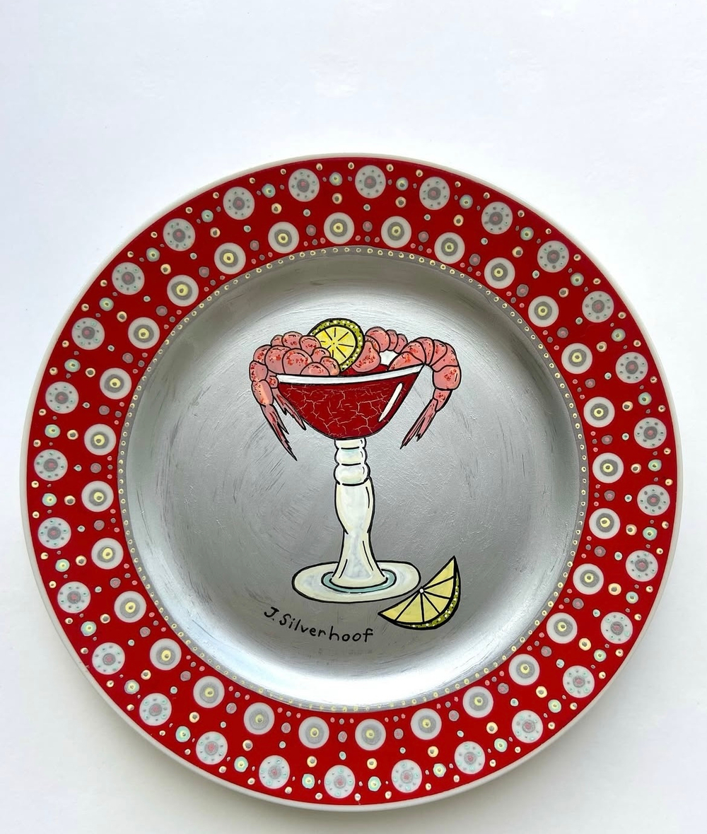 SILVERHOOF JULIA ТАРЕЛКА "SHRIMP COCKTAIL" ИЗ СЕРИИ "The simple thins with I like"