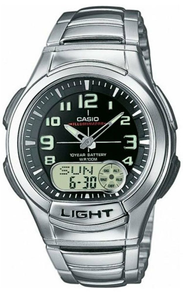 Японские наручные часы Casio Collection AQ-180WD-1B
