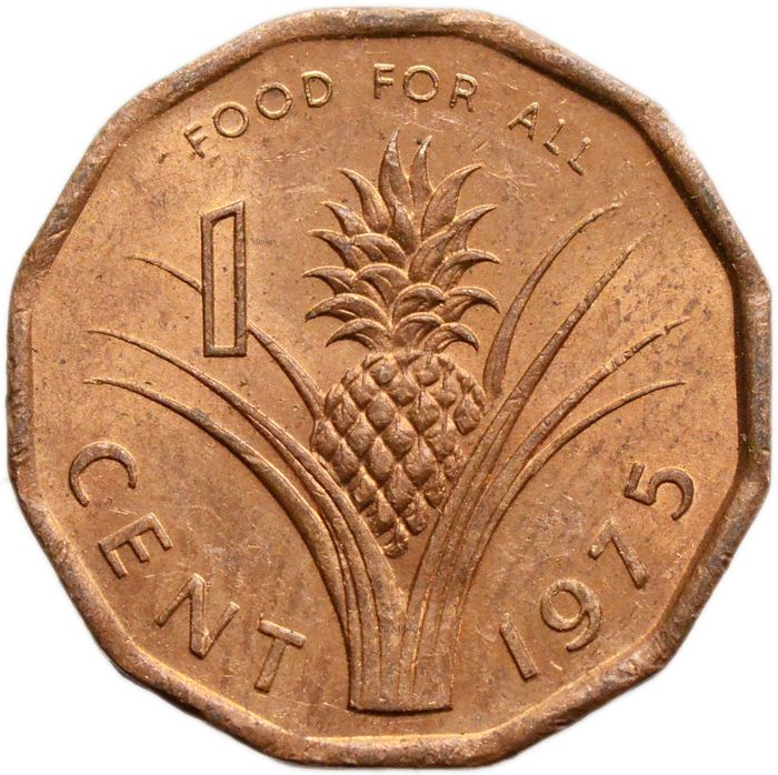 1 цент 1975 Свазиленд ФАО - Еда для всех